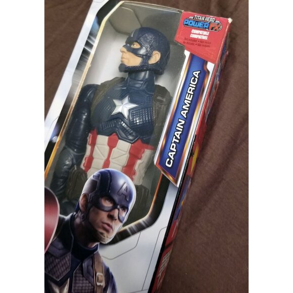 🆕️ Marvel Avengers Captain America Titan Hero Series Hasbro Action Figure - Picture 3 of 7